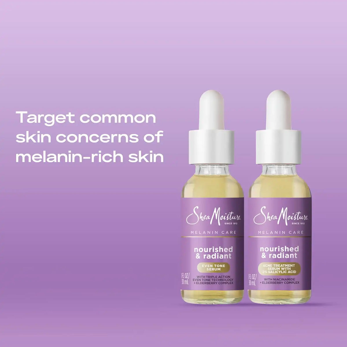 SheaMoisture Melanin Care Even Tone Serum 1oz
