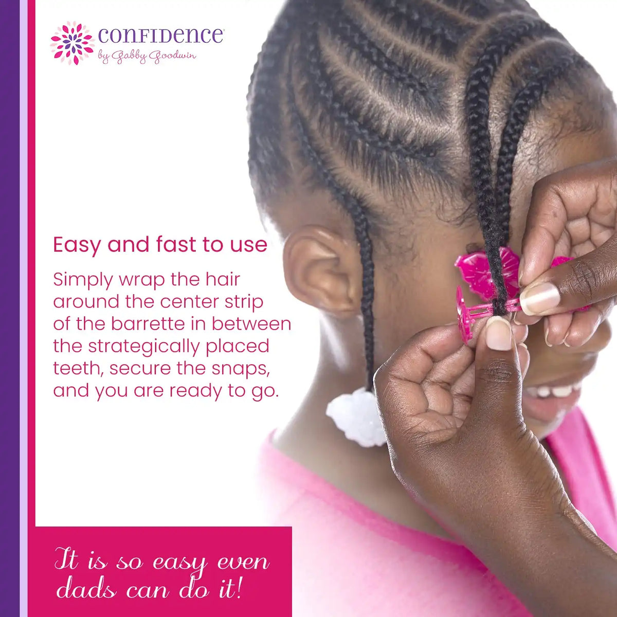 Confidence by GaBBY Goodwin - All GaBBY Bows Bundle - Non-Slip Barrettes – Bows that Stay in Place and Don't Slide Out – Double Sided Snap – 140 Pack – 14 Colors