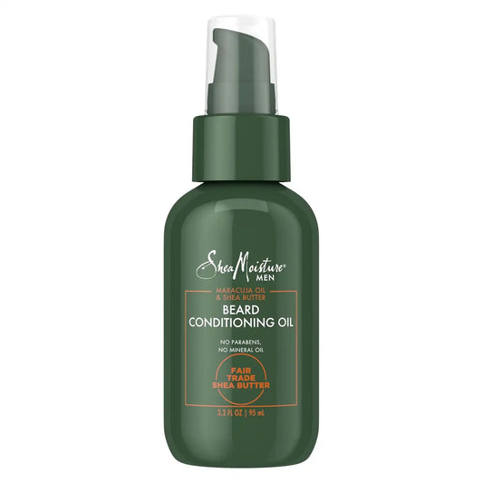 SheaMoisture Beard Conditioning Oil for a Full Beard Maracuja Oil and Shea Butter to Moisturize and Soften 3.2 oz