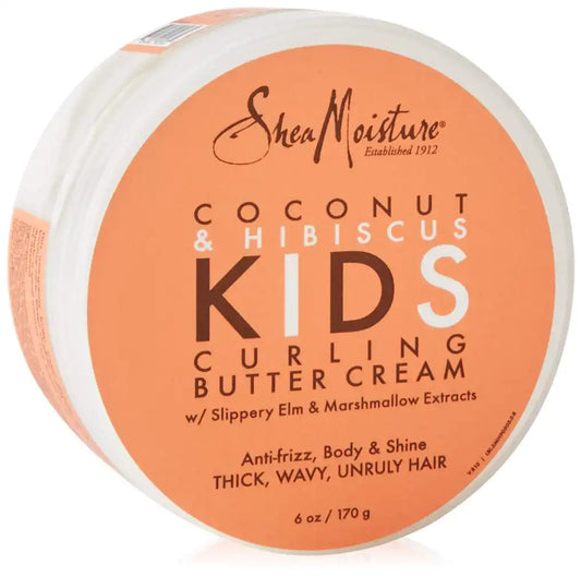 Shea Moisture Coconut & Hibiscus KIDS Curling Butter Crème 6 oz