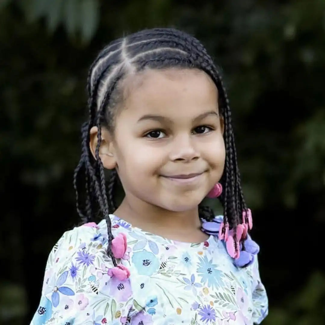 Confidence by GaBBY Goodwin - Little Lady GaBBY Bows - Non-Slip Barrettes – Patented Double Sided Snap – 30 Pack – 3 Ladybug Colors