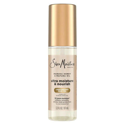 Shea Moisture Ultra Nourishing Hair Oil Manuka Honey & Marfura Oil 3.3oz