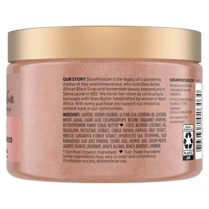 SheaMoisture Shea Sugar Body Scrub Coconut Hibiscus 12 oz