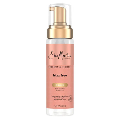 SHEA MOISTURE Sheamoisture Coconut & Hibiscus Frizz-free Curl Mousse - 7.5 Fl Oz, 7.5 Oz (290612 )
