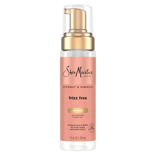 SHEA MOISTURE Sheamoisture Coconut & Hibiscus Frizz-free Curl Mousse - 7.5 Fl Oz, 7.5 Oz (290612 )