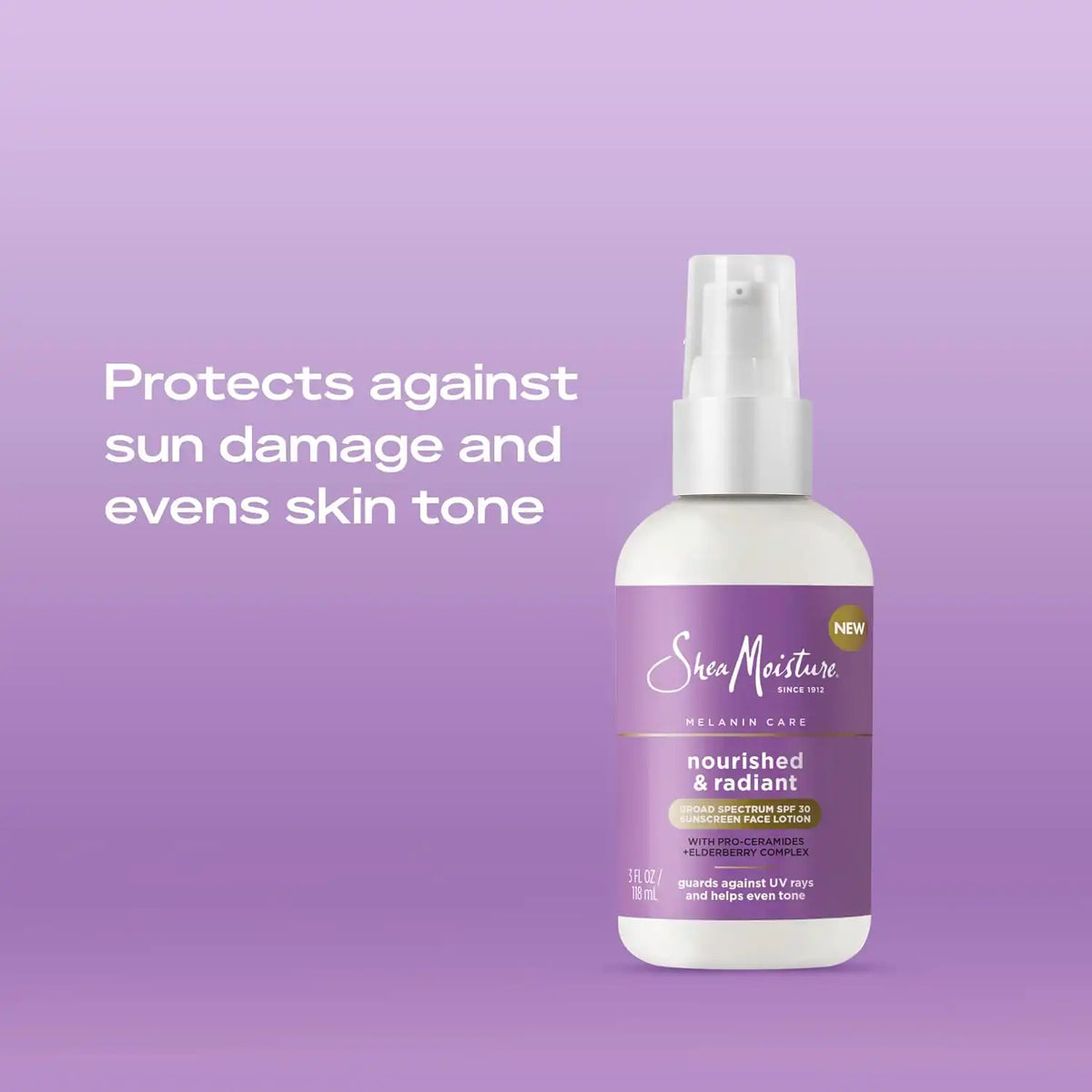 SheaMoisture Melanin Care SPF 30 Face Lotion 3oz