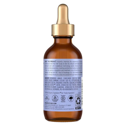 SheaMoisture Scalp & Hair Oil, Anti-Hair Fall for Healthy Looking and Moisturized Scalp, with Biotin & Multi-Peptide ScalpBoost Technology, 2 oz,(Pack of 2)