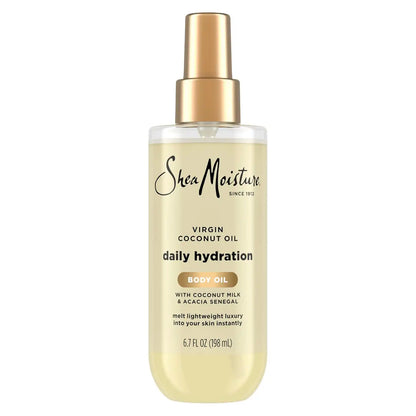 Shea Moisture Daily Hydration Body Oil with Virgin Coconut Oil 6.7oz