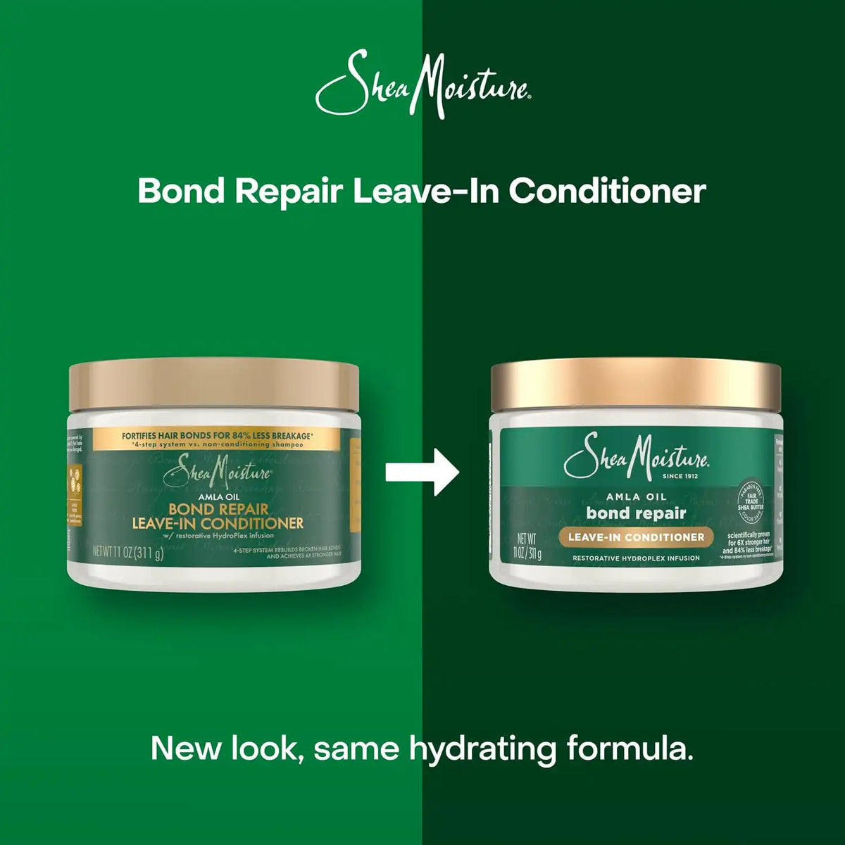 Shea Moisture Bond Repair Leave-In Conditioner Amla Oil 11oz, 11 Fl Oz (Pack of 12)