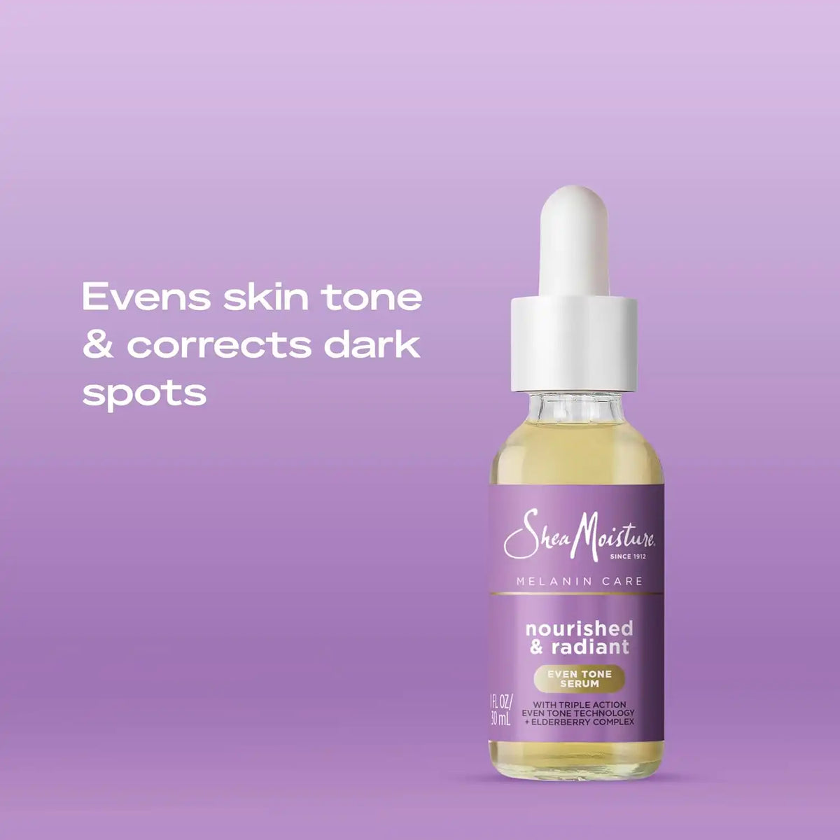 SheaMoisture Melanin Care Even Tone Serum 1oz