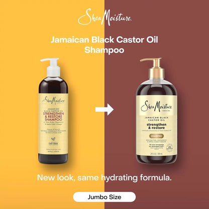 Shea Moisture Jamaican Black Castor Oil Shampoo Strengthen & Restore 24oz