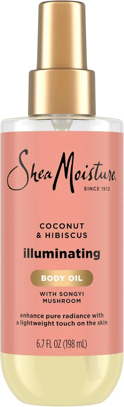 Shea Moisture Coconut & Hibiscus Illuminating Body Oil 6.7oz