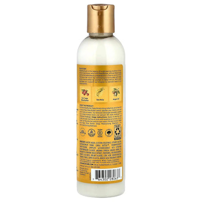 SheaMoisture Raw Shea Butter Deep Moisturizing Detangler for Dry, Damaged Hair, Hair Styling Product Formulated with Sea Kelp and Argan Oil 8 oz