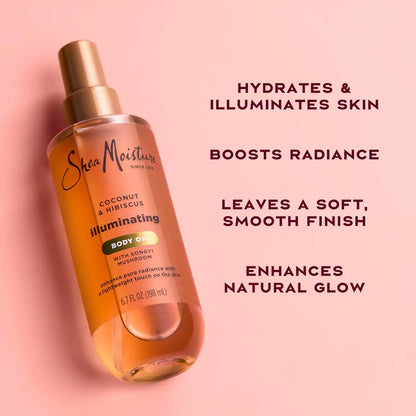Shea Moisture Coconut & Hibiscus Illuminating Body Oil 6.7oz