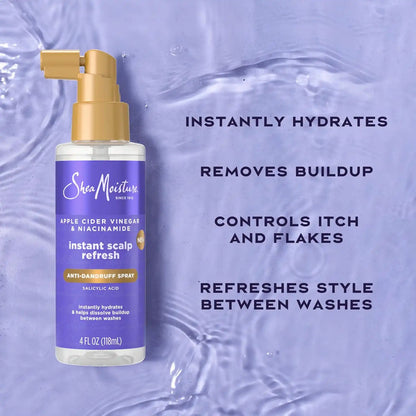 Shea Moisture Dandruff Treatment Instant Scalp Refresh Spray 4oz