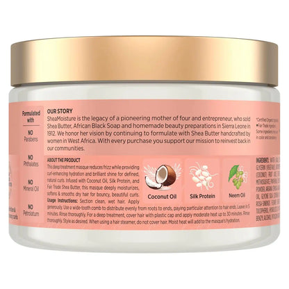 Shea Moisture Coconut & Hibiscus Hair Mask for Curly Hair 11.5oz