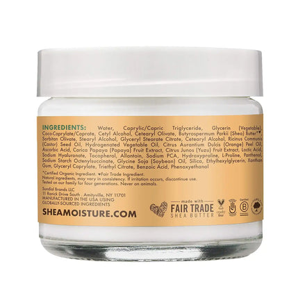 SheaMoisture Night Cream for Dull & Uneven Skin, Papaya and Vitamin C Moisturizer, 2 Oz