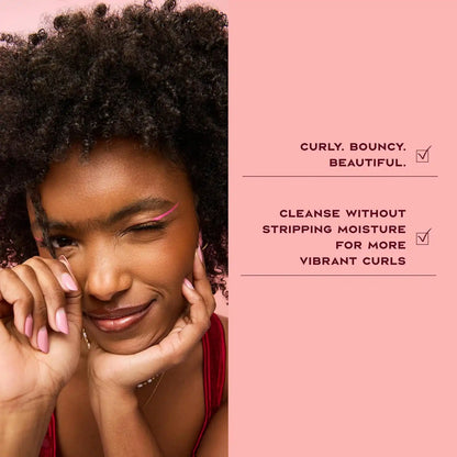 Shea Moisture Coconut & Hibiscus Shampoo for Curly Hair Hydrating 24oz