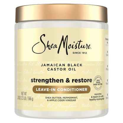 SHEA MOISTURE JBCO LEAVE IN COND STRNGTH+RESTORE 20 FL.OZ.