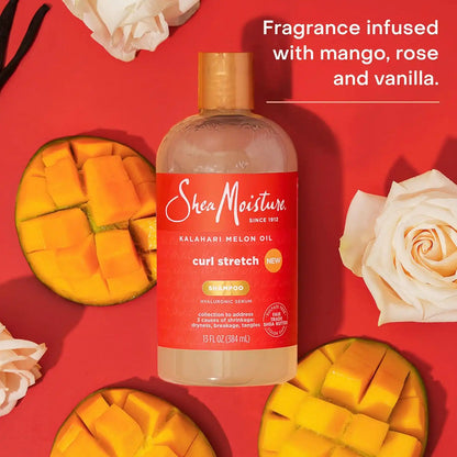 Shea Moisture Curl Stretch Shampoo Kalahari Melon Oil 13oz