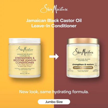 SHEA MOISTURE JBCO LEAVE IN COND STRNGTH+RESTORE 20 FL.OZ.