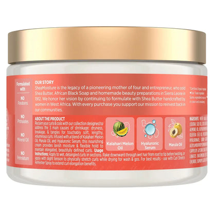 Shea Moisture Curl Stretch Volume Cream for Type 4 Hair, 11 Ounce (Pack of 12)