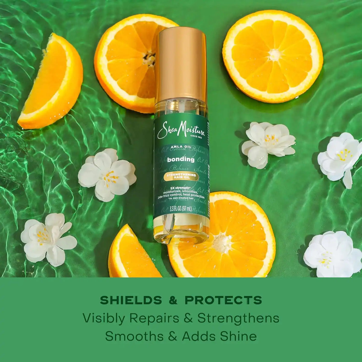 Shea Moisture Bonding Oil with Amla Oil Frizz Control 3.3oz