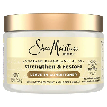 Shea Moisture Jamaican Black Castor Oil Strengthen & Grow Leave-In Conditioner, 11 Ounce