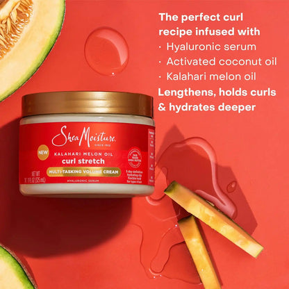 Shea Moisture Curl Stretch Volume Cream for Type 4 Hair 11oz