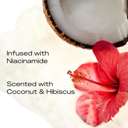 SheaMoisture Illuminating Body Butter with Coconut & Hibiscus, Niacinamide and Pro-Ceramides, Renewing Skin’s Natural Glow, 48H Moisturizing 11.5 oz,(Pack of 2)