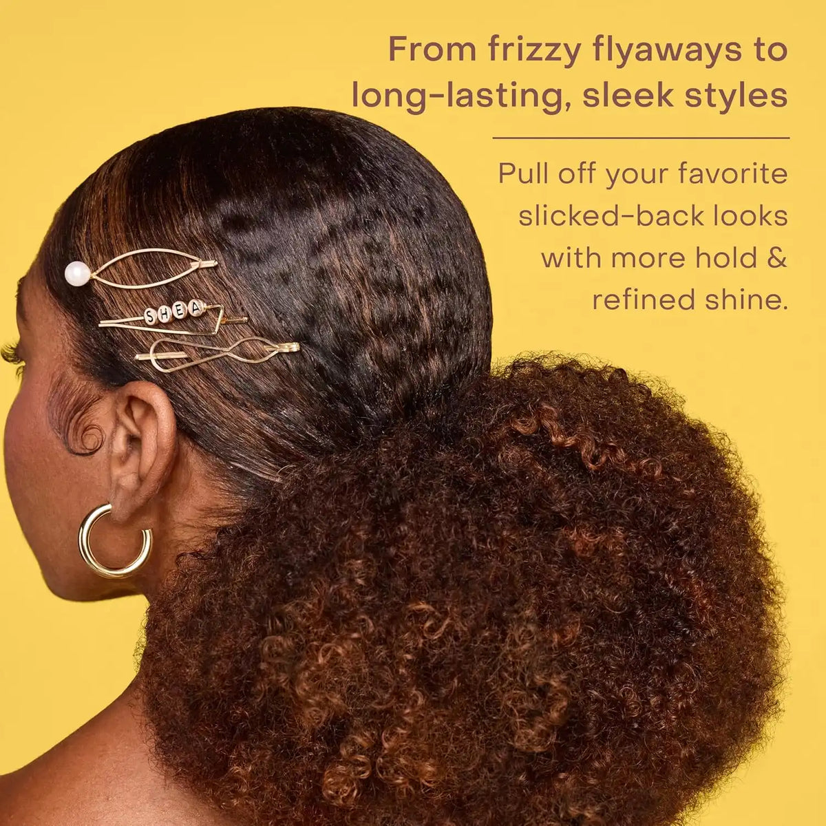 SheaMoisture Strong Hold Styling Gel+Flaxseed Jamaican Black Castor Oil Gives Controlled Style,Infused With Castor Seed Oil,SheaButter & Indulgent Scent ParabenFree AntiFrizz Hair Gel 15oz (Pack of 2)